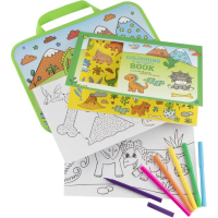 Moxy Kleuretui + kleur&activiteit boek dino's